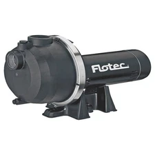Pentair Flotec Self-Priming Sprinkler Pump, 1-1/2 HP, 67 GPM, 115/230V, 1-1/2