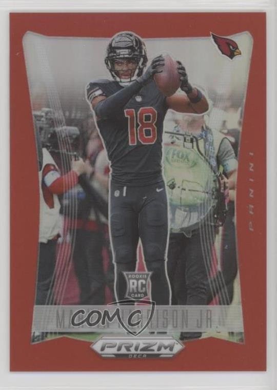 2024 Panini Prizm Deca Red Prizm /199 Marvin Harrison Jr #7 Rookie RC lz7