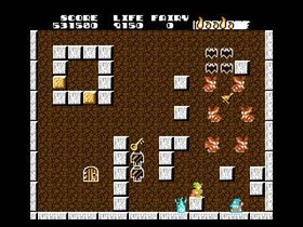 Solomon's Key [5 Screw] - NES [Cartridge Only]