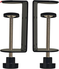 3 inch C-Clamp with Four Small Holes in the back, 2-Pack Adjustable Desk C Cl