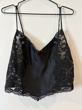 NWT Vintage Christian Dior Lace Camisole Black