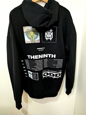 the GazettE NINTH Gekijou wa Doumou Big Hoodie M Size (Fits Large) Black Japan