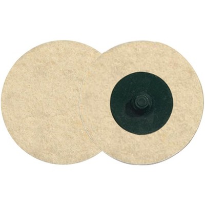 Walter 04T304 3'' Twist Quick Change Felt Polishing Finishing Discs 25 pack