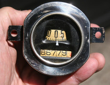 10s 20s Stewart Warner Vintage 80 Mph 2 116 Mechanical Speedometer W Odometer