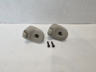 2000 2006 Yukon Tahoe Avalanche Suburban Silverado Sun Visor Clips Set Tan A800