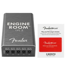 Fender Engine Room LVL5 120V Power Supply, Gray w/Play 3 Month Prepaid Card