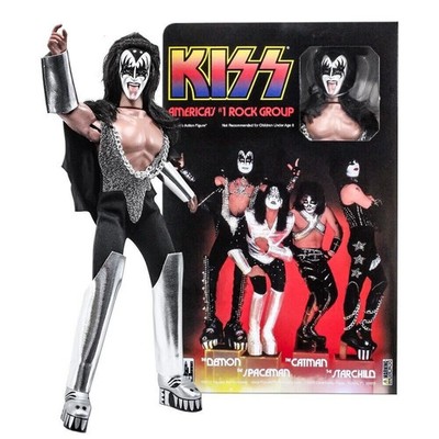 KISS 12 Inch Action Figures Series 9 Love Gun: Set of all 4 MEGO