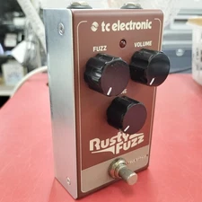 TC ELECTRONIC EFFECTOR RUSTY FUZZ IN WORKING CONDITION FROM JAPAN