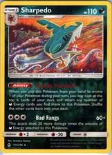 Sharpedo 111/214 Rare Unbroken Bonds Pokemon Reverse Holo Near Mint on eBay