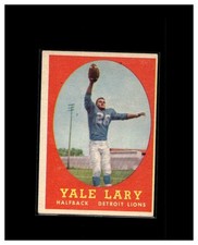 1958 Topps - Yale Lary #18 VG+