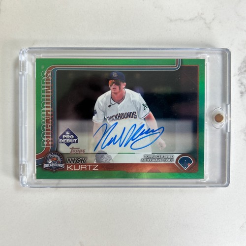 Nick Kurtz [Autograph] #PD-1 2025 Topps Pro Debut card
