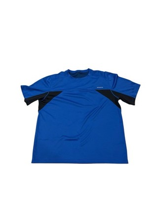 Patagonia Men's Large Shirt Capilene Blue Stretch Performance Common Threads