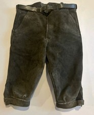 Vintage German Lederhosen Suede Leather Pants Knickers Children  s Boys
