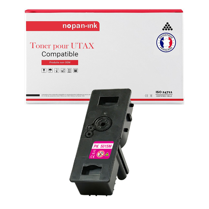 Toner UTAX PK-5015M magenta pour imprimantes P-C2566W et P-C2650DW