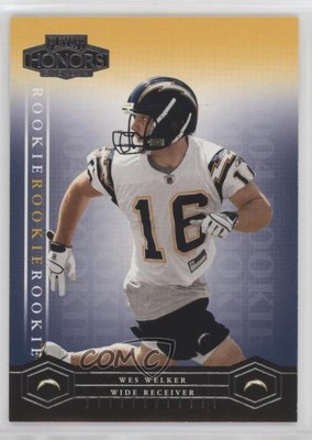 2004 Playoff Honors Rookie /425 Wes Welker #165 Rookie RC