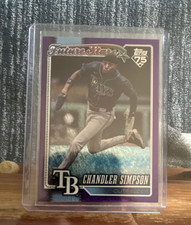 Topps 2026 Series 1 Future Stars Purple /250 Chandler Simpson #342 Rays