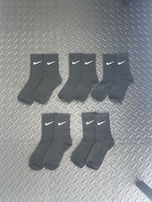 Nike Socken 5 Paar – Schwarz – Gr. 38–43 – NEU