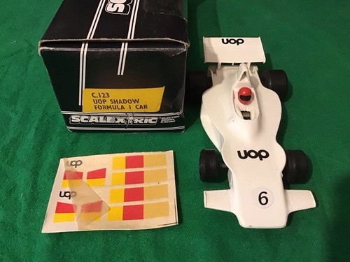 Scalextric slot Car C.123 UOP Shadow Working Motor Boxed Exceptional Clean Car - Picture 2 of 6