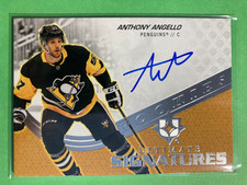 2020-21 Ultimate Collection Ult. Signatures Rookies #USR-AN Anthony Angello RC