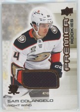 2024-25 Upper Deck Premier Bronze rookie jersey Sam Colangelo Anaheim Ducks #135