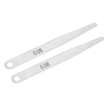 Thickness Feeler Gauge 0.08mm Stainless Steel Measuring Tools for Gap Width 2pcs