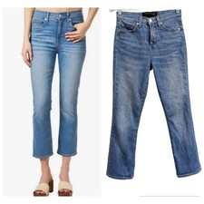 Veronica Beard Carly Kick Flare High Rise Jeans Womens Size 26 Lakeshore Wash