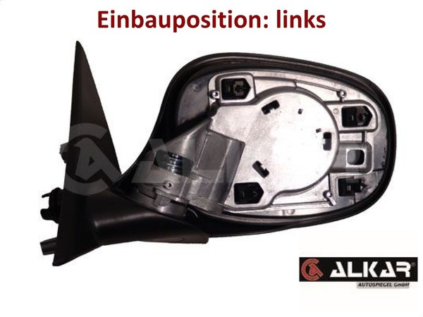 Alkar 6321861 AußEnspiegel Links Spiegel AußEn FüR Bmw-image