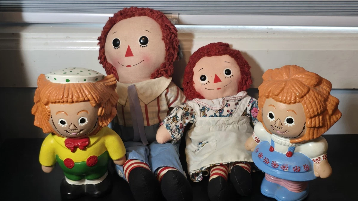 Raggedy Ann & Andy Dolls & Doll Playsets with Vintage Doll for