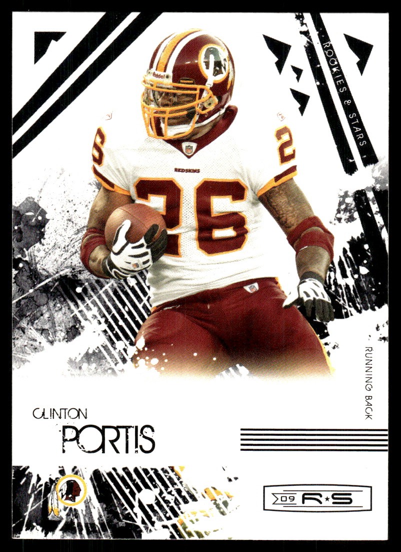 Clinton Portis 2009 Donruss Rookies & Stars #99 Washington Redskins NFL READ