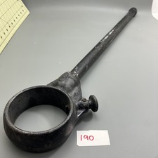 RIDGID 12-R Threader Ratchet and Handmade Pipe Handle (22" 1/4” Handle) - Used