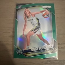 2025 Panini Prizm WNBA - Rookie Variation Paige Bueckers #147 Green Prizm (RC)
