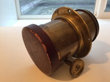 Dallmeyer 2B Patent Portrait Lens Brass Wetpl...