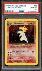 Typhlosion 18/111 Neo Genesis Holo Rare