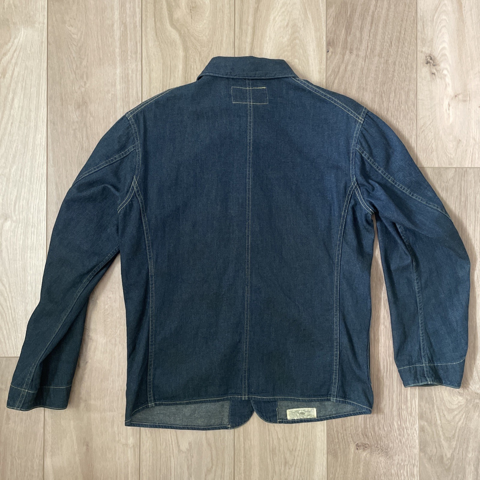 RRL Denim Engineer Jacket Size Medium - image 6