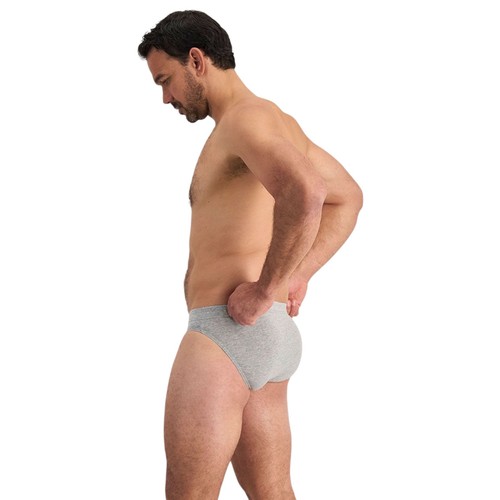 8 x Mens Jockey Cotton Briefs Black/ Grey/ Red Underwear - Picture 7 of 11