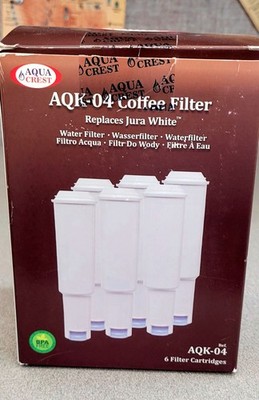 Coffee Machine Filter, for Jura  Clearyl White, 64553, 7520, 60209
