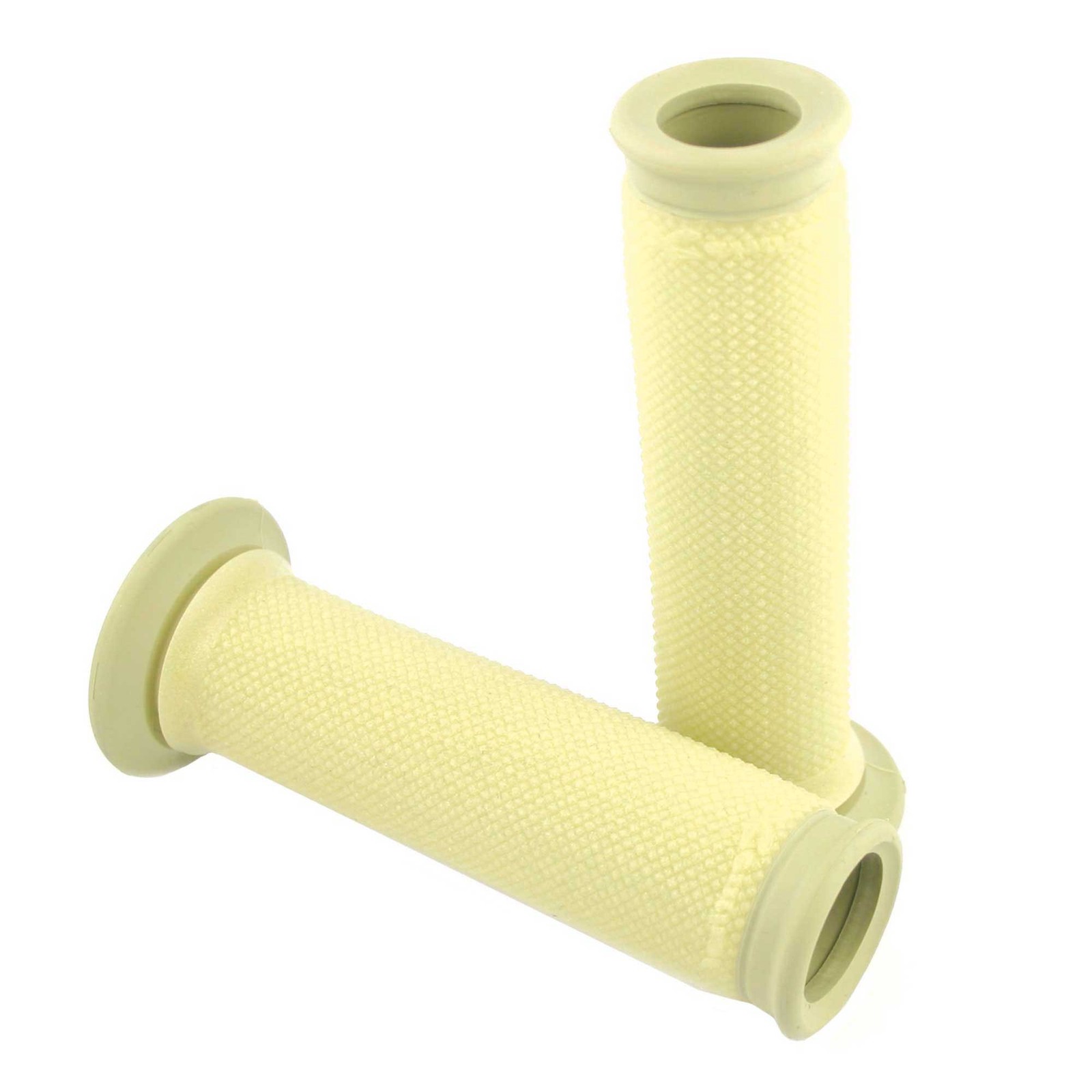 Renthal Road, Race, MX Grips, 120mm - Pair - Off White