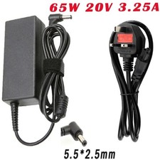 65W AC Adapter Charger 20V For Fujitsu Lifebook AH530 A512 AH512 A532 G74 Laptop
