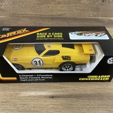 Vintage LaTrax Alpha RCX Yellow #31 Remote Controlled Car CP-011 SEE DESCRIPTION