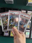 *SEQUENTIAL SET* PSA 10s Bulbasaur, Charmander, Squirtle Special Deck Set
