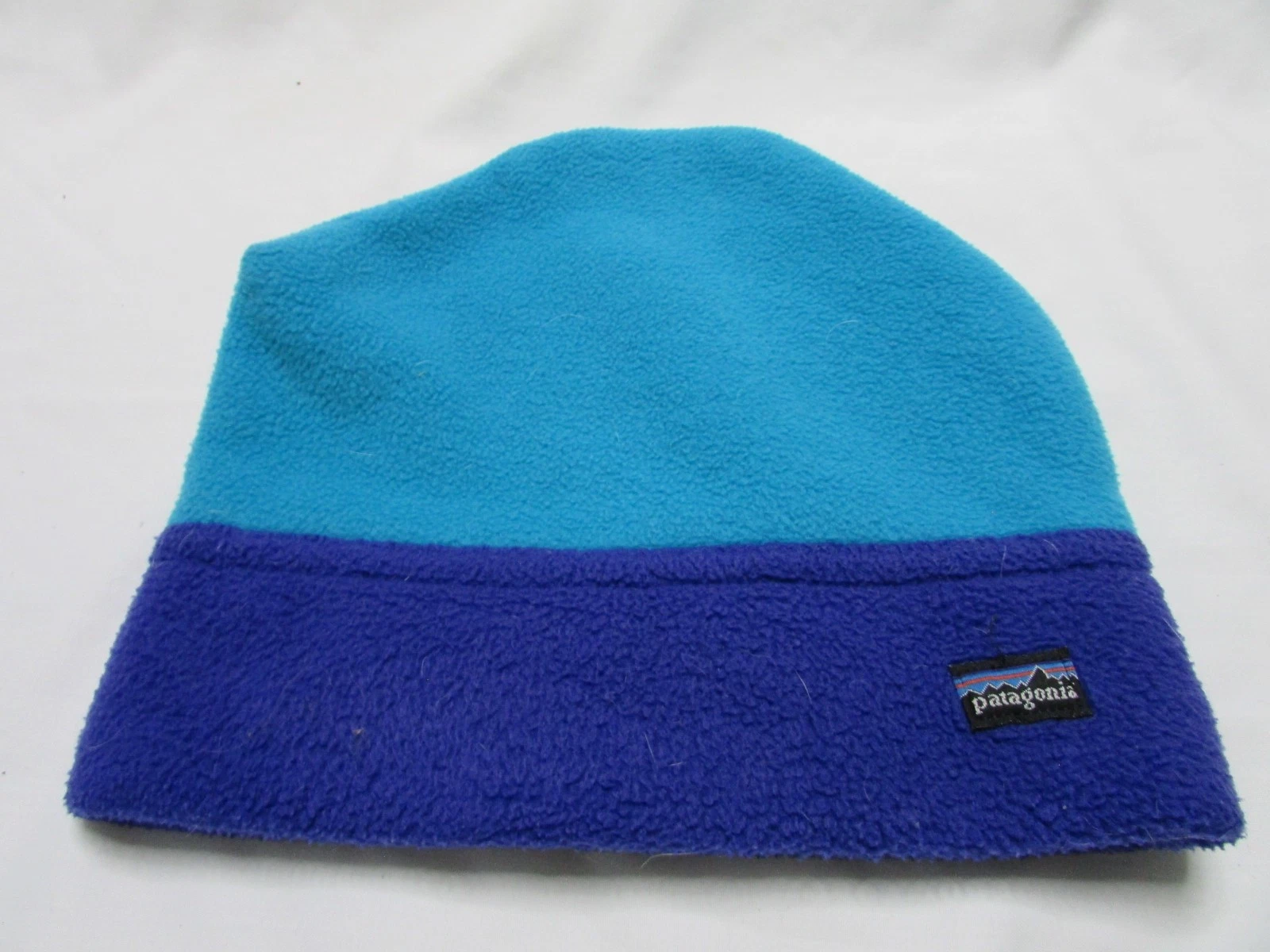 Vintage PATAGONIA Fleece Beanie Hat 80s 90s Two Tone Purple Blue USA Medium
Opens in a new window or