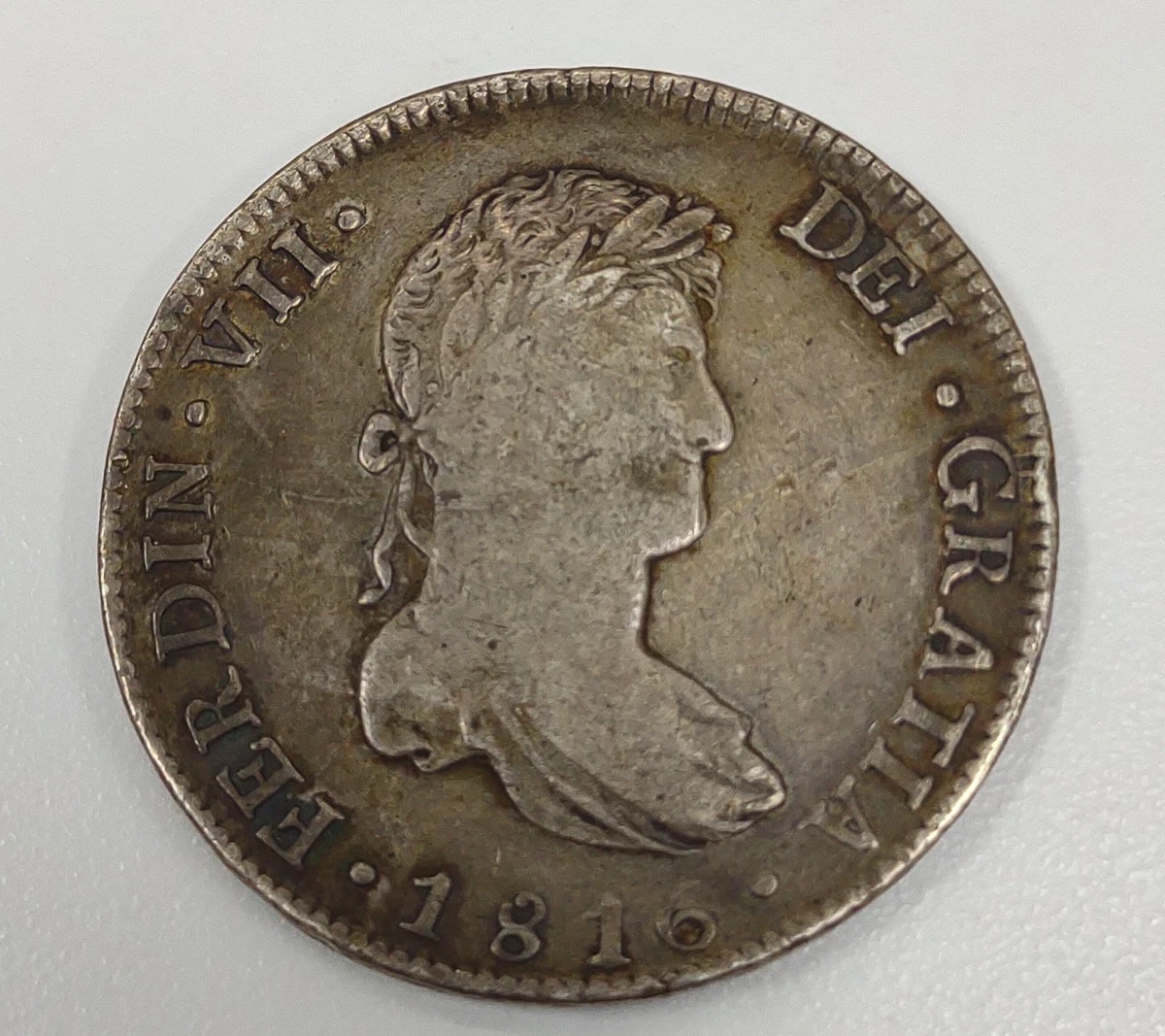 Reales Uncertified 1816 Year Colonial Mexico Coins (Pre - 1821) 8