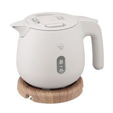 Hervidor eléctrico ZOJIRUSHI CK-SA06-HZ 0,6 L gris arena compacto seguro bloque antipolvo 100 V