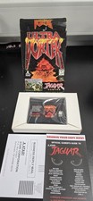 Vortex  Atari Jaguar cart inserts  and inner tray original leaflets rare game 