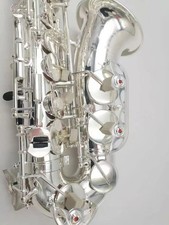 Saxophone Alto YAS-6 2 E sax Silver Musical instrument With Case All Accessories