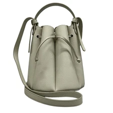 Polène Numero Huit Mini Handbag 2way Ivory leather