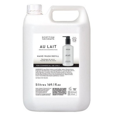 Scottish Fine Soaps Nachfüller Flüssigseife Au Lait 5L