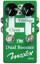Maxon DB10 Dual Booster Guitar Effect Pedal