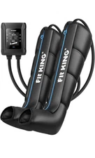 Professional Air Compression Leg Recovery System, Cordless Rechargeable Leg C...