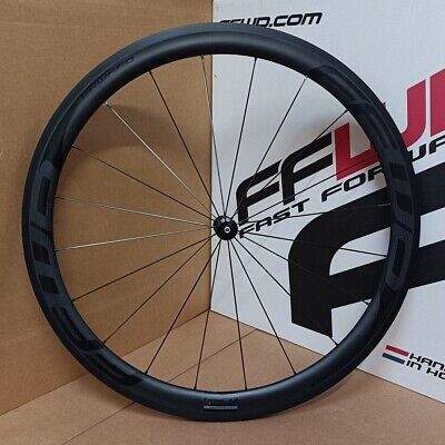 FFWD F4R 700c Front Carbon Tubular Wheel - 45mm - DT350 FFWD F4R 700c Front Carbon Tubular Wheel - 45mm - DT350